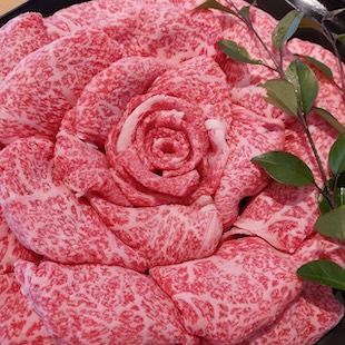 フラワーミート しゃぶしゃぶすき焼き用(約500g)