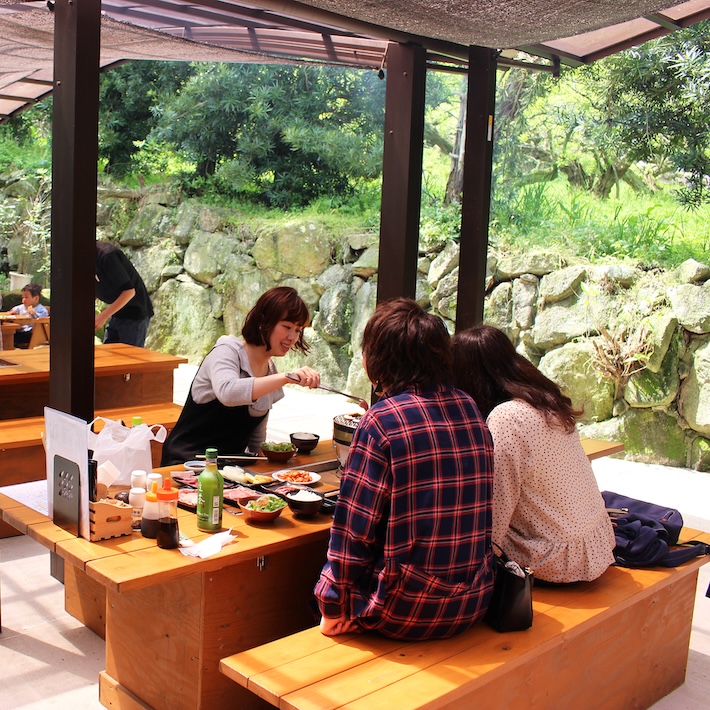 堀ちゃん牧場バーベキュー